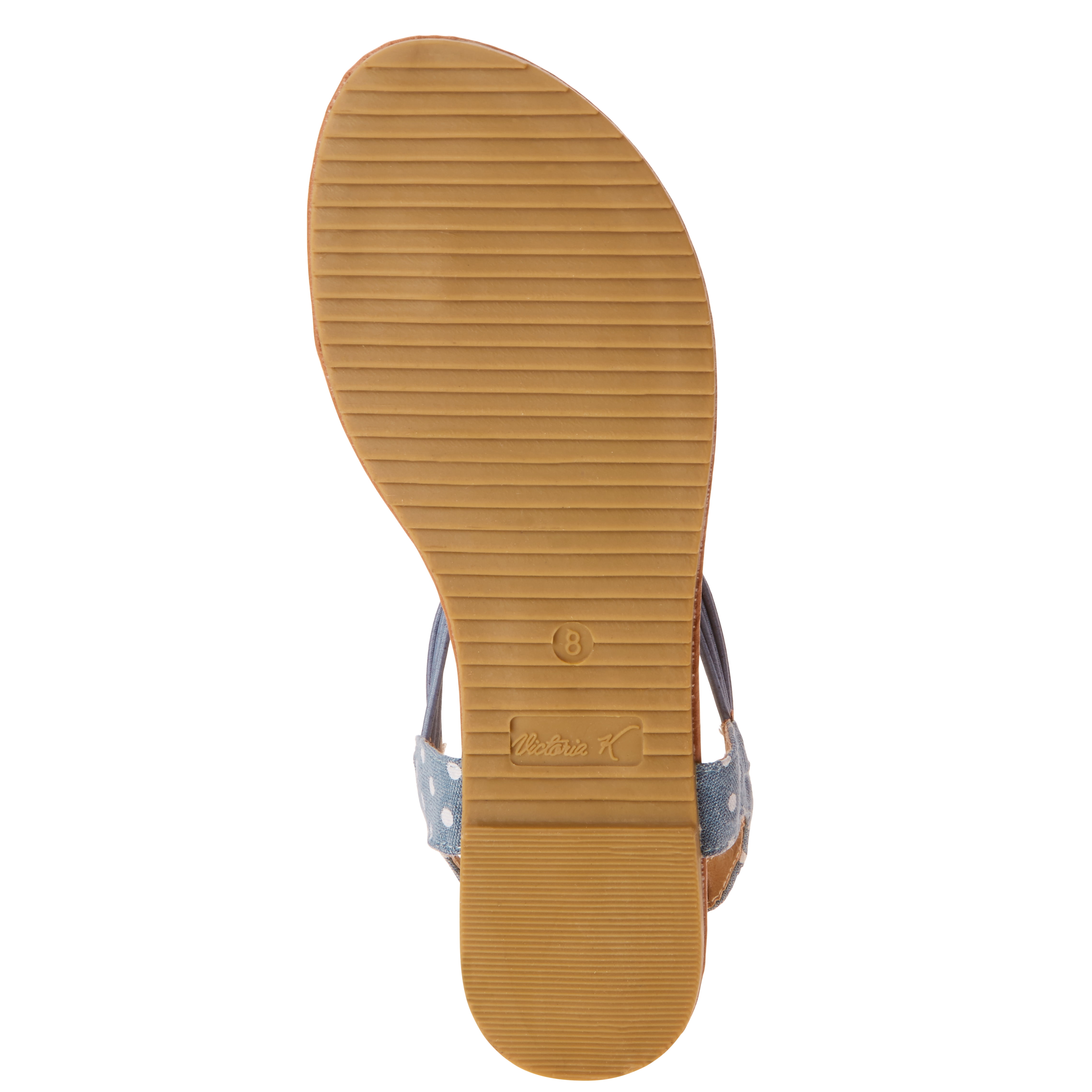 Victoria K Women's Fashion Polka-Dot Sandals