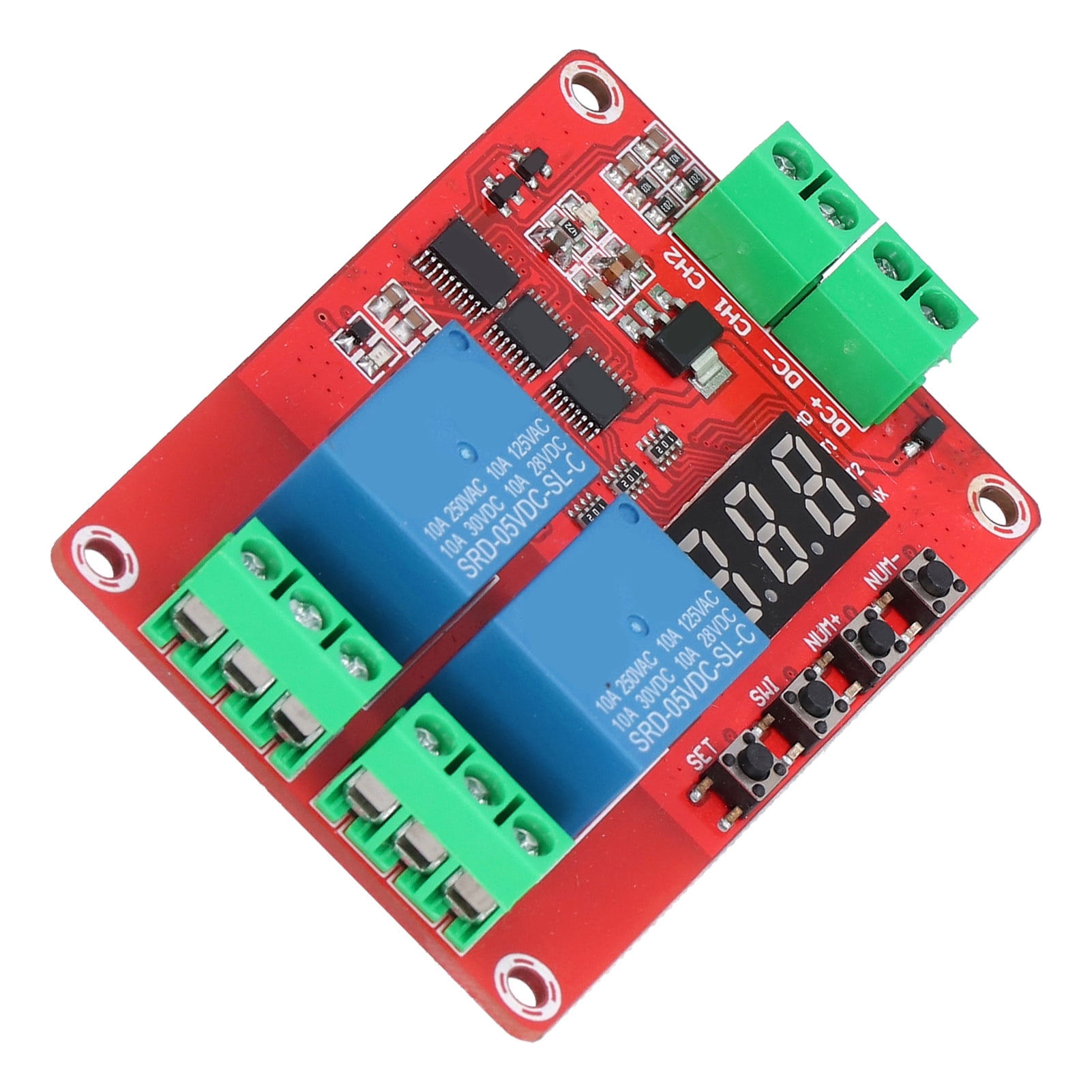 Módulo De Relé De 12 V, Temporizador De Ciclo De Retardo, Di
