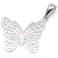 thumbnail image 1 of Pendentif Papillon en Argent Sterling 925, 1 of 2