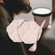 thumbnail image 5 of 2 tapas portátiles para latas, cubiertas para latas de comida para perros, almacenamiento reutilizable para mantener la frescura, con Rosa, 5 of 8