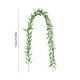 thumbnail image 3 of Guirnalda de hiedra artificial 70 de largo | Enredaderas colgantes falsas, hojas de plástico verde y exuberante | Decoración realista de mesa, planta colgante interior para exteriores, flexible,, 3 of 6