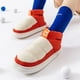 thumbnail image 4 of Zapatos de otoño e invierno de caña media alta con relleno de algodón y colores contrastantes para hombres y mujeres, para parejas, que usan felpa cálida, 4 of 6