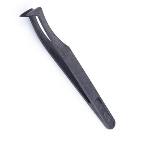 Anti-Static Carbon Fiber Tweezers Precision Maintenance Industrial Repair Tool