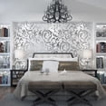 thumbnail image 1 of Home Decor Luxury 3d Damask Embossed Wallpaper Rolls Home Art Decor, 1 of 5