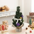 thumbnail image 5 of Muyan Mini Christmas Decor Tree - Plastic, 7.9 in - DIY, 2 Models - for Home, office & Mall Decor, 5 of 6