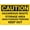 Warning Sign 4, variant on Caution Hazardous Mine Opening Metal Sign 12 x 8 Inches - Rust-Free Aluminum, UV Ink Printing, Durable Weatherproof Outdoor Use for Home, Mining, Construction Area