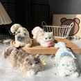 thumbnail image 7 of romoty Long-Haired Kitten Silicone Stress Relief Toys, 5.11" x 2.75" x 2.75" Soft Squishy for Anxiety Relief, Desktop Fidget & Cat Lover Gift, 7 of 7