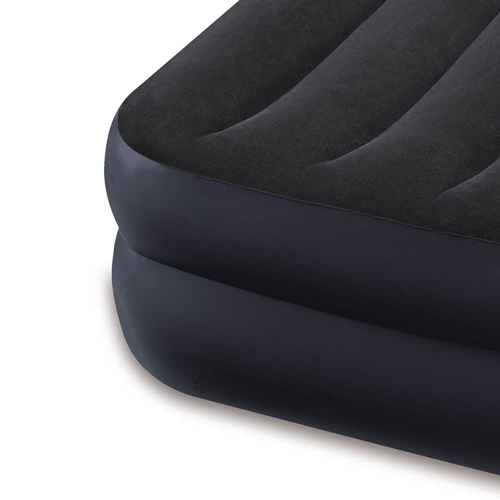 Intex Dura-Beam Pillow Rest Air Mattress Bed w/ Built-In ...