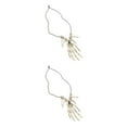 thumbnail image 4 of Maytalsory Collier Os Main Crâne Squelette pour Halloween Caveman Pirate Robe Fantaisie Style A 2Ensemble, 4 of 6