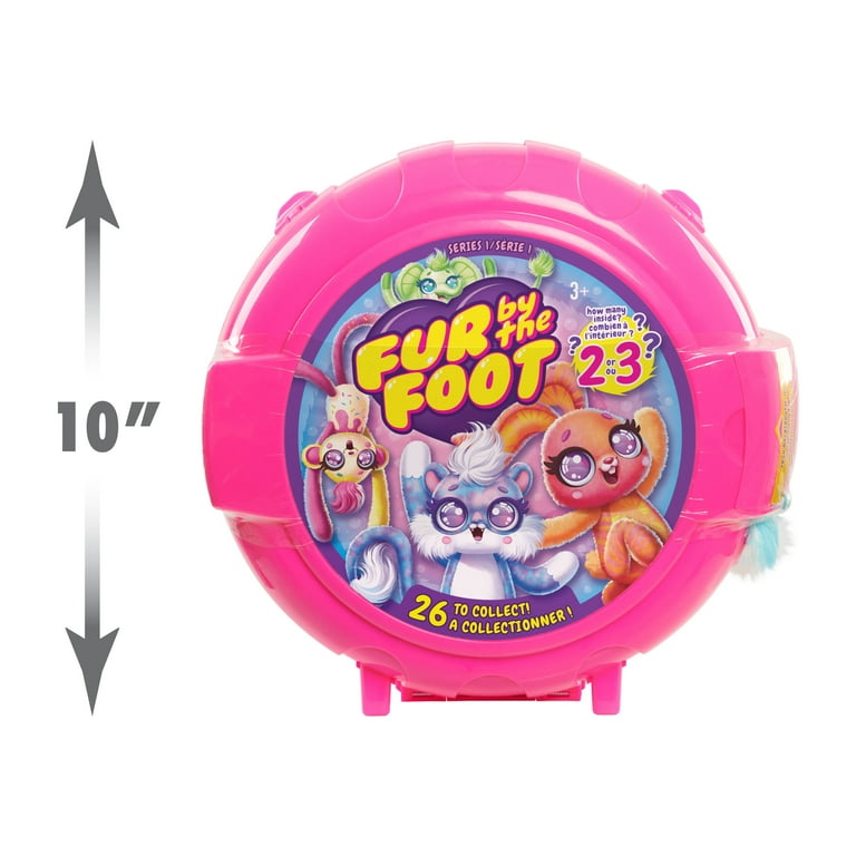 Fur by the Foot Bubble Gum Besties Series 1 Plush Stuffed Animals