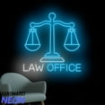 thumbnail image 2 of Handmadetneonsign Law Office Neon Sign, Justice Scales Led Sign, Lawyer Wall Art Light, Law Office Wall Decor 77280, 2 of 5
