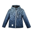 thumbnail image 1 of Chamarra George Talla 8 Degradada con Capucha Azul Marino, 1 of 3