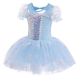 thumbnail image 2 of Girls Princess Ballet Dress Leotards Skirted Tutu Dancewear Christmas Party Fancy Costume, 2 of 5