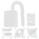 thumbnail image 2 of Portes de seguridad de 2 piezas Puertas de seguridad Clips de puertas de la mano anti-clip para la puerta del bebé (blanco), 2 of 4