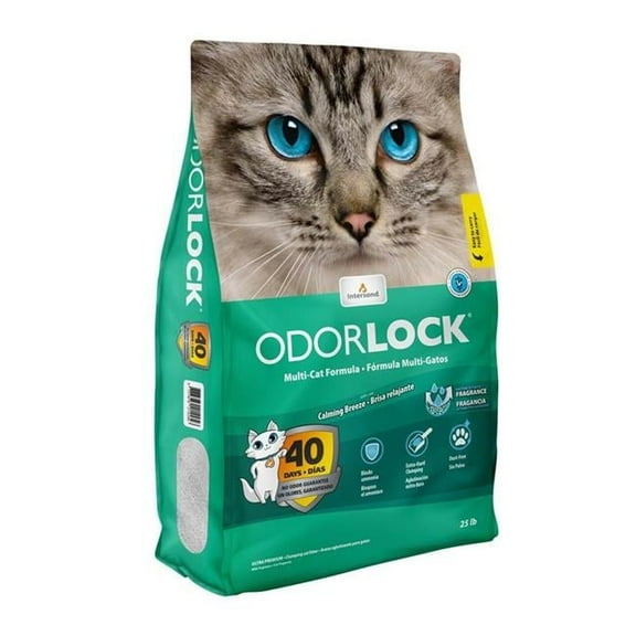 Intersand America 777979214256 25 lbs Odorlock Calming Breeze Cat Litter