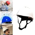 thumbnail image 4 of Casco de Seguridad con Trinquete para El Trabajo, en Casco General para Trabajar Mientras Se Escala Y Se Monta - blanco Sunnimix Sombrero de seguridad para trabajadores, 4 of 8