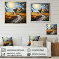 thumbnail image 4 of Designart "Farmhouse Timeless Abode painting" Countryside Floater Framed Wall Art Living Room, 4 of 7