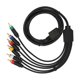 thumbnail image 5 of Cable AV De Componente, Cable Compuesto RGB RGBS, Cable De PVC Blando Multipropósito Estable Para Consolas De Juegos YLSHRF RGB Composite Cable Cord, 5 of 8