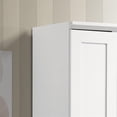 thumbnail image 4 of Pemberly Row 2-Door Engineered Wood Storage Cabinet in White, 4 of 6