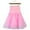 A-Pink100, variant on Women Mesh Tulle Skirts Sheer Floral Lace High Waist Pleated Tutu Dance Pleated A Line Princess Short Skirts