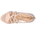 thumbnail image 2 of Sandalia Easy Street Bee para mujer, tacón, 5 cm, color nude charol, talla 37EU, 2 of 6