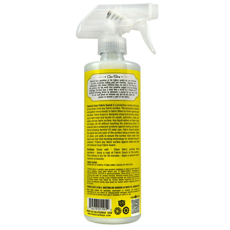 Chemical guys Fabric Clean Concentrate –  The Home of  California Custom & Treatment products