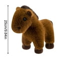 thumbnail image 3 of Plush Horse Stuffed Toy With Soft Plush Texture For Comfortable Hugging, Flexible Structure For Easy Handling, Compact Size For Teenie Companionship And Display, 3 of 6