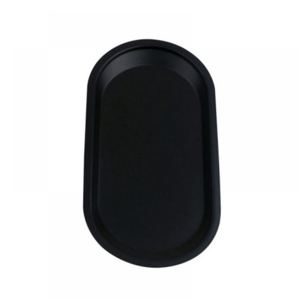Black Bathroom Trays for Counter, Stainless Steel Black Vanity Tray