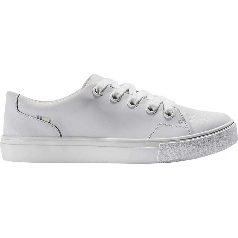 Toms white store leather sneakers