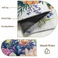 thumbnail image 6 of 8x10 Area Rugs for Living Room, Colorful Summer Succulents Non Slip Area Rugs for Kitchen Bedroom Entryway, Spring Floral Watercolor Washable Carpet Runner Rug Floor Mats for Bedroom Home Decor, 6 of 9
