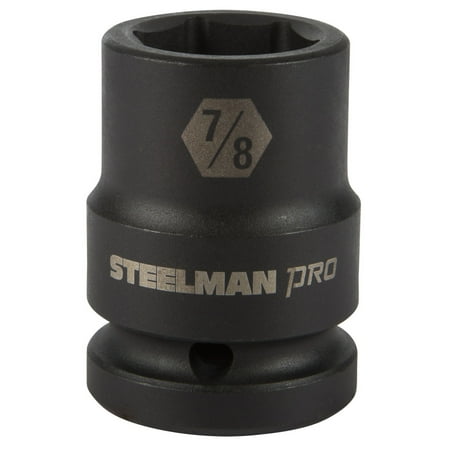 

STEELMAN PRO 79345 3/4-Inch Drive x 7/8-Inch 6-Point Impact Socket