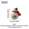 thumbnail image 3 of putnchl Christmas Painted Resin Gnome Ornaments Christmas Decorations Accessories Desktop Scene Layout Props, 3 of 3