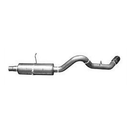 Gibson Exhaust 615542 GIB615542 01-05 SILVERADO/SIERRA EXTENDED CAB LONG BED/CREW CAB LONG BED 6.6L DIESEL SINGLE EXHAUST SYSTEM Fits select: 2001-2002,2004-2005 CHEVROLET SILVERADO