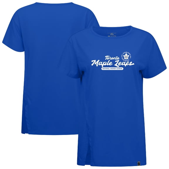 Women's Levelwear Royal Toronto Maple Leafs Influx Monument T-Shirt