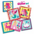 thumbnail image 2 of SES Creative: Mess-Free Glitter Art Set - 336 Shiny Foil Diamond & Glitter Foam Stickers, Sticker Cards & Pom Poms, DIY Crafts Kit, Toy Kids Ages 3+, 2 of 6