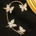 thumbnail image 4 of Fashion Earring Butterfly Ear Clip And Ear Hook Jewelry, 4 of 4