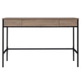 thumbnail image 5 of Evelyn&Zoe Evans 48" Wide Rectangular Writing Desk in Antiqued Gray Oak, 5 of 7