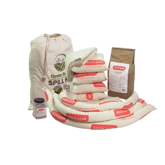 Green Boom 5 Gal Spill Kit in Bag