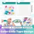 thumbnail image 3 of 7-Piece Travel-friendly Pill Pouch Set: Compact Reusable and Secure Plastic Bags for Versatile Storage of Pills and Small Travel Necessities, 3 of 15