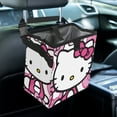 thumbnail image 4 of Hello Kitty Car trash can, leak-proof back seat, cute trash bag hanging, suitable for SUV truck van, car trash can front seat, 4 of 5
