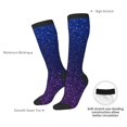 thumbnail image 4 of Balery Neon Glitter Calcetines novedosos Calcetines deportivos Calcetines hasta la rodilla Calcetines de algodón Calcetines originales y geniales, 4 of 6