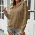 thumbnail image 4 of Cmfcve Womens Hoodies Oversized Hooded Sweatshirt Casual Long Sleeve Drawstring Pullover Tops, 4 of 7