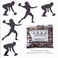 thumbnail image 2 of Confetti Football Player Black - Half Pound (8 oz) - CCL9420, 2 of 8