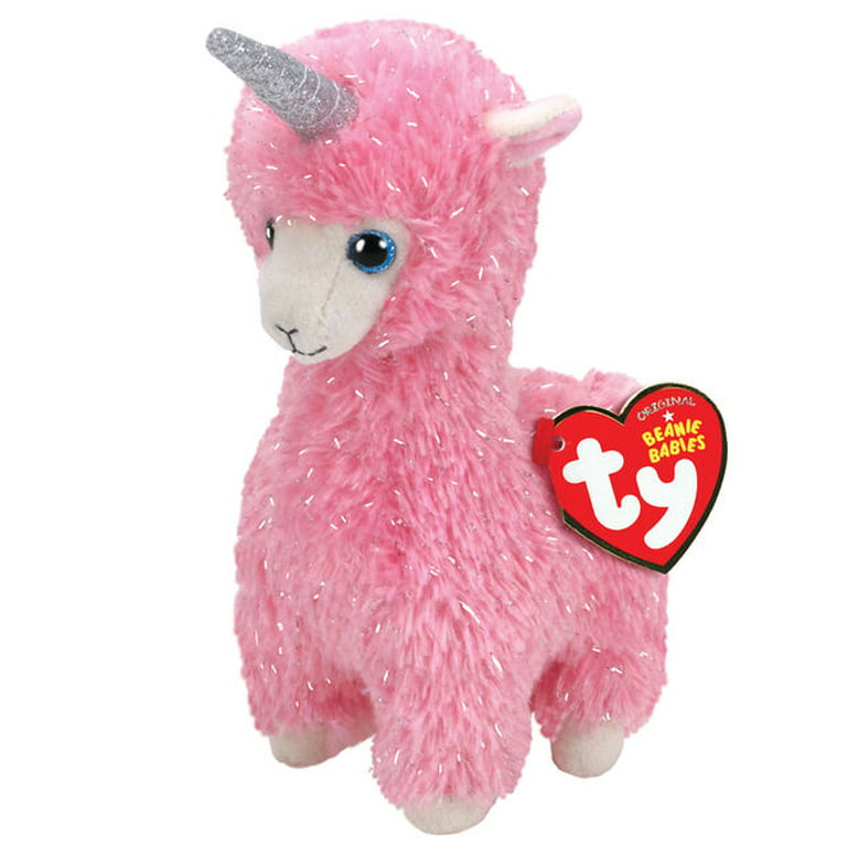 uregelmæssig sagsøger teknisk TY Beanie Baby – Lana Pink Llama Unicorn (6 inch) - Walmart.com