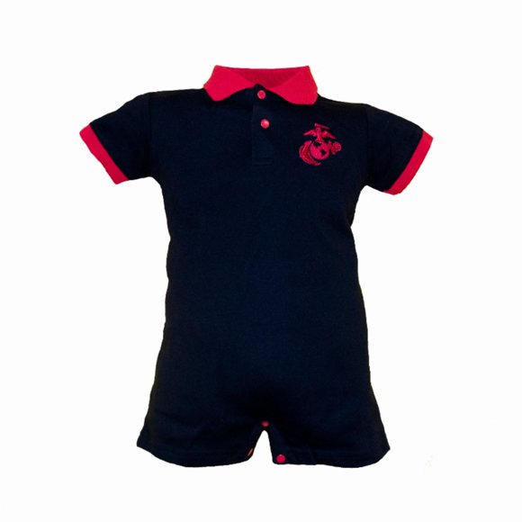 Marine Boys Baby Romper