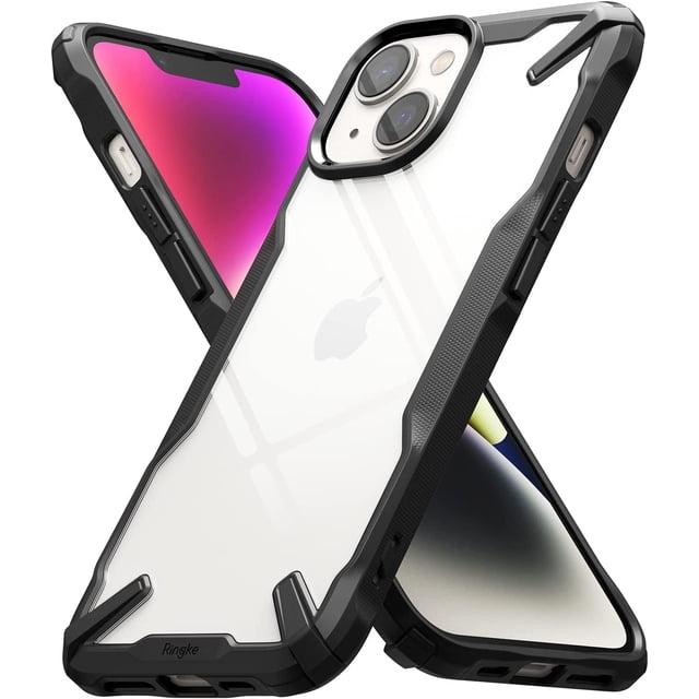 Funda Para iPhone 14 Ringke Fusion X Tpu Grado Militar Negro Ringke Fusion X