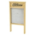 thumbnail image 2 of Behrens BWBG7 Galvanized Washboard, 1-1/2 in L, 7-1/2 in W, Wood, 2 of 3