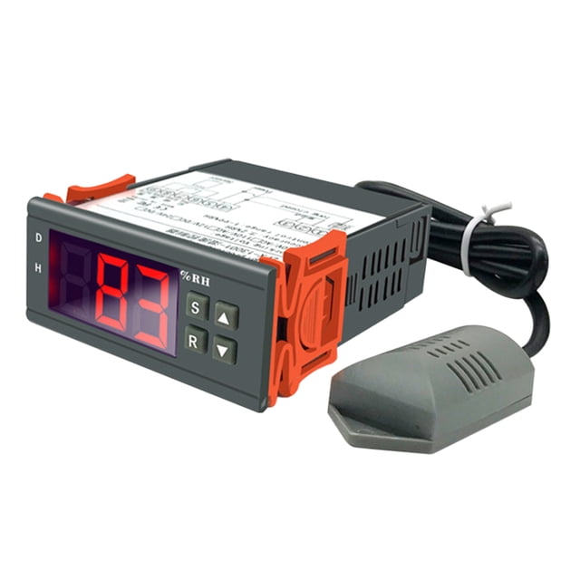 ZFX-13001 Contrôleur d'Humidité Numérique Haute Précision Interrupteur de Contrôle d'Humidité Déshumidification/mode Humidification Humidificateur