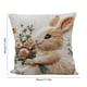 thumbnail image 3 of Decoraciones de Pascua Interior Easter Bunny Egg-Print Pillowcase with Embroidery Inspiration Polyester Christmas Pillowcase Decoración del hogar, 3 of 6