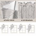thumbnail image 5 of Grey Branches Swag Valances for Windows, Kitchen Window Curtains Over Sink, Vintage Art Farmhouse Window Treatment Curtains for Living Room/Bedroom Curtains 2 Panel Sets 36"x45", 5 of 8